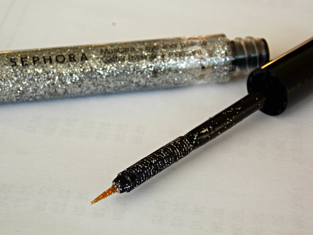 Sephora Collection Glitter Mascara and Eyeliner in Silver