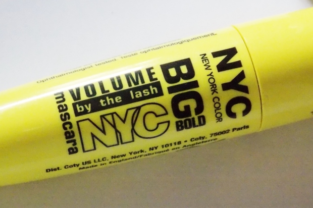 New York Color Big Bold Volume by the Lash Mascara