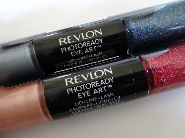 Revlon PhotoReady Eye Art Lid + Line + Lash in Cobalt Crystal and Fuchsia Flash